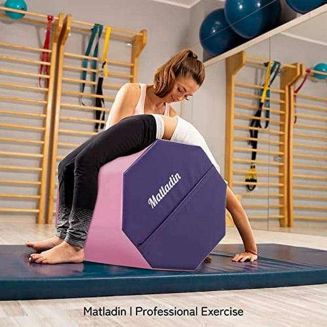 Matladin Gymnastics Octagon Mat 24"x26" Skill Shape Tumbling Backbend
