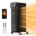 thumbnail image 1 of Matladin Space Heater, 1500W Portable Oil Filled Radiator Heater with Adjustable Thermostat, 24H Timer, Tip-Over & Overheat Protection, for Indoor Use, 1 of 11