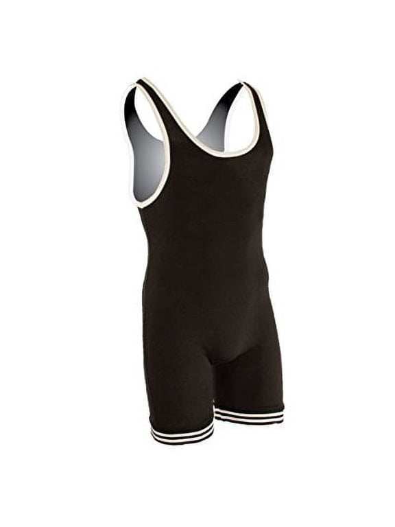 Adult Men's Double Knit Wrestling Singlet