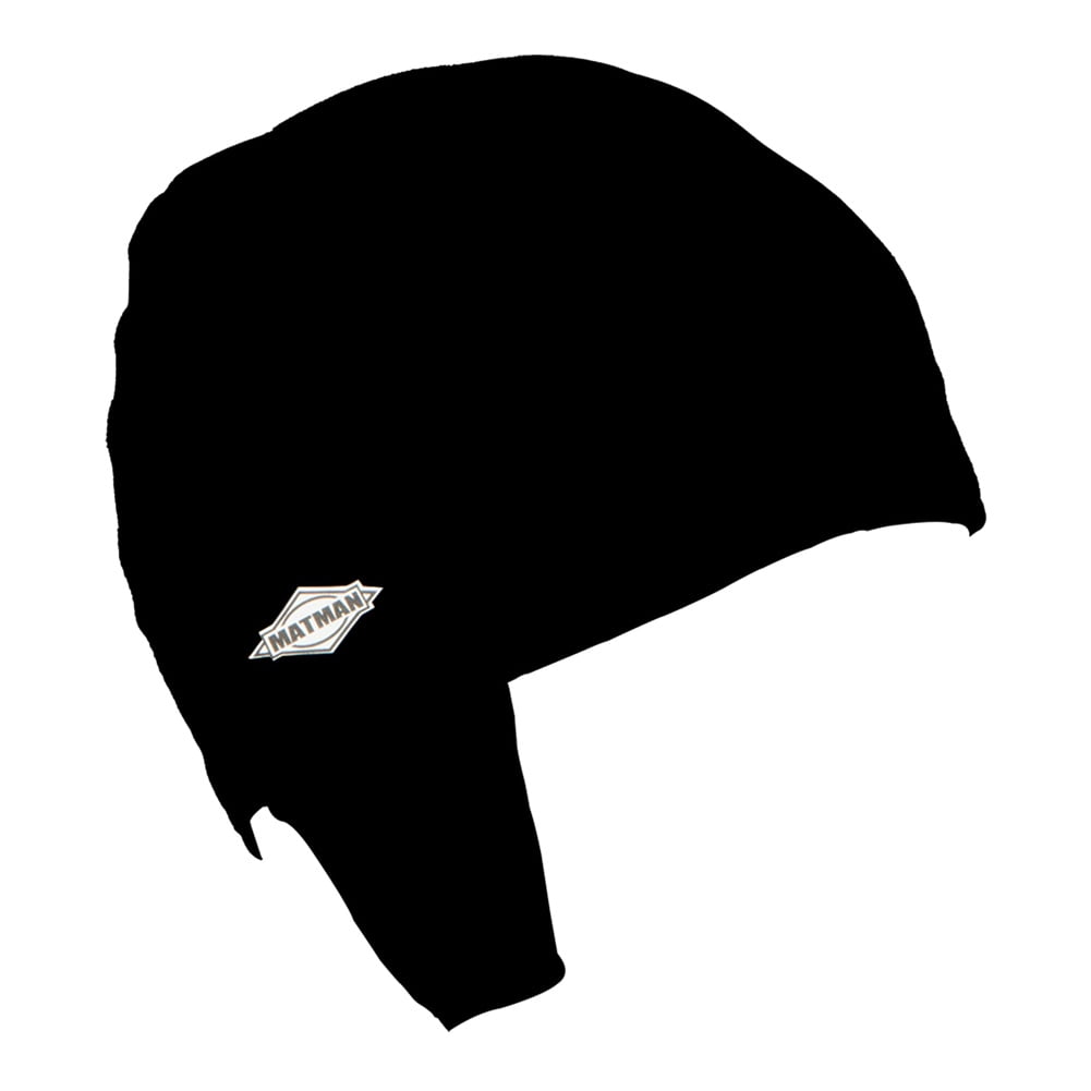 Matman Wrestling Hair Cap with Eyelets to Hook to Ear Guards, YOUTH