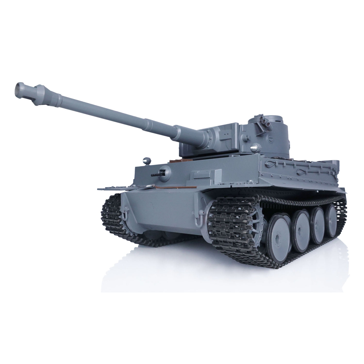 Mato Full Metal 1/16 Scale Gray German Tiger I Bb Shooting RTR Rc