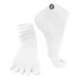 thumbnail image 1 of Mato & Hash 5 Toe Active Athletic Performance Sport Toe Socks  - 6PK White CA7000SP M/L, 1 of 4
