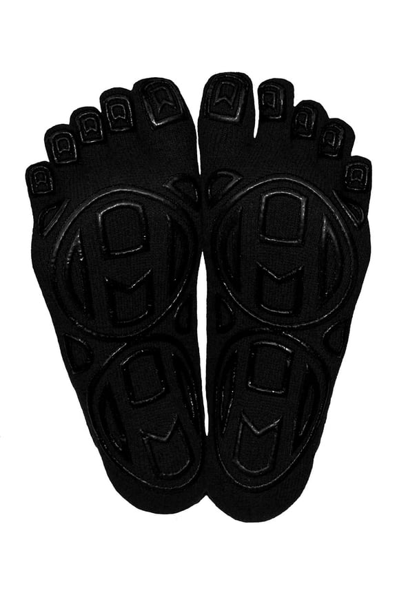 5-Toe Exercise "Barefoot Feel" Yoga Toe Socks With Full Grip
