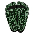 thumbnail image 1 of Mato & Hash 5-Toe Exercise "Barefoot Feel" Yoga Toe Socks With Full Grip, 1 of 2