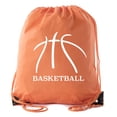 thumbnail image 1 of Mato & Hash Basketball Drawstring Bags with 3,6, and 10 pack bulk options, 1 of 4