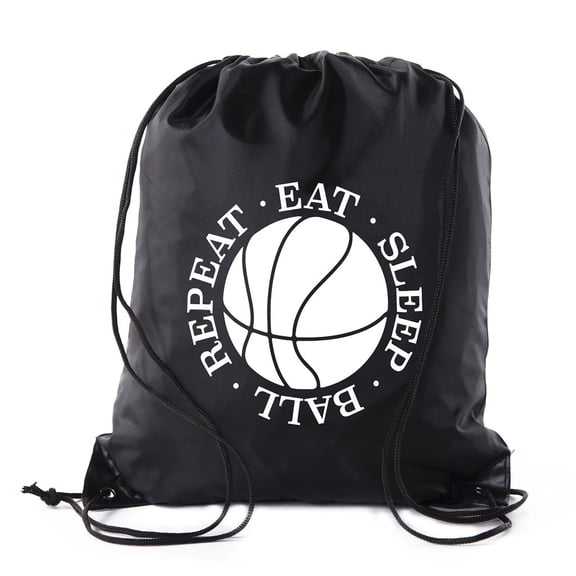Mato & Hash Basketball Drawstring Bags with 3,6, and 10 pack bulk options