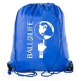 thumbnail image 1 of Mato & Hash Basketball Drawstring Bags with 3,6, and 10 pack bulk options, 1 of 4