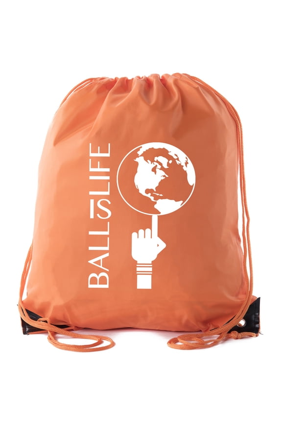 Basketball Drawstring Bags with 3,6, and 10 pack bulk options