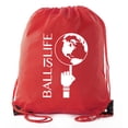 thumbnail image 1 of Mato & Hash Basketball Drawstring Bags with 3,6, and 10 pack bulk options, 1 of 4