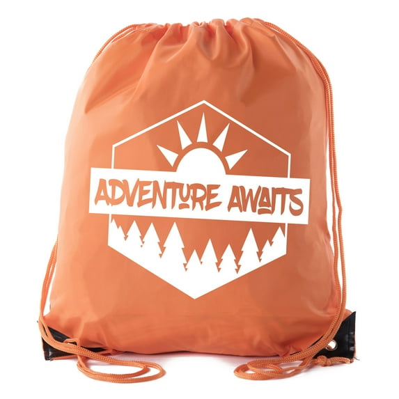 Mato & Hash Camp Drawstring Backpack for All Types of Camps and Birthday Parties