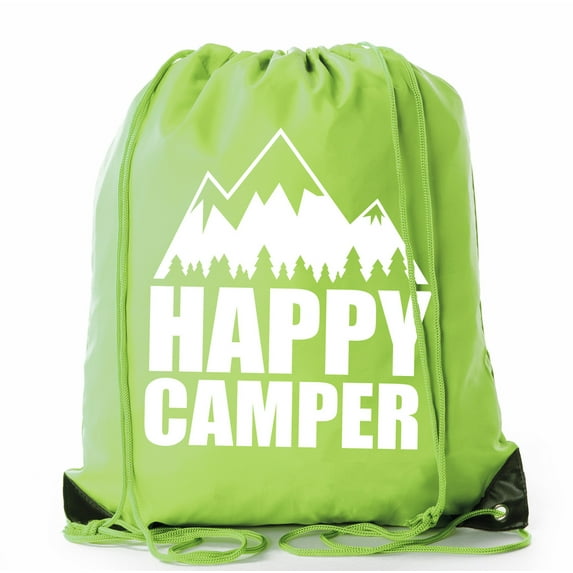 Mato & Hash Camp Drawstring Backpack for All Types of Camps and Birthday Parties