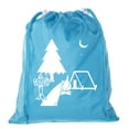 thumbnail image 1 of Mato & Hash Camping Mini Drawstring Backpack for Birthday Parties and Summer Camp, 1 of 2