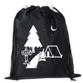 thumbnail image 1 of Mato & Hash Camping Mini Drawstring Backpack for Birthday Parties and Summer Camp, 1 of 2