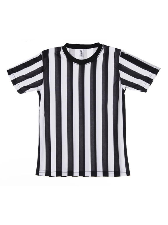 Children's Referee Shirt Ref Costume Toddlers Kids Teens