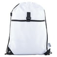 thumbnail image 1 of Mato & Hash Drawstring Cinch Bag Backpack With Mesh Pocket Polyester Tote Sack, 1 of 2