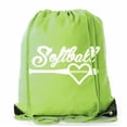 thumbnail image 1 of Mato & Hash Ladies Softball Drawstring Bags with 3,6, and 10 Pack Bulk options, 1 of 4