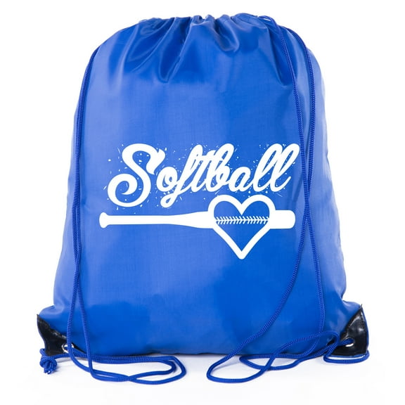 Mato & Hash Ladies Softball Drawstring Bags with 3,6, and 10 Pack Bulk options