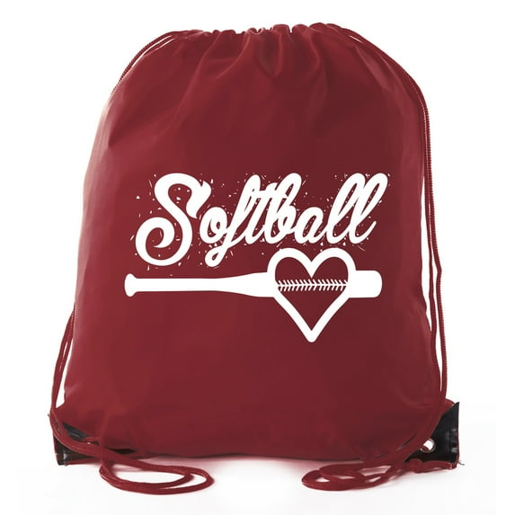 Mato & Hash Ladies Softball Drawstring Bags with 3,6, and 10 Pack Bulk options