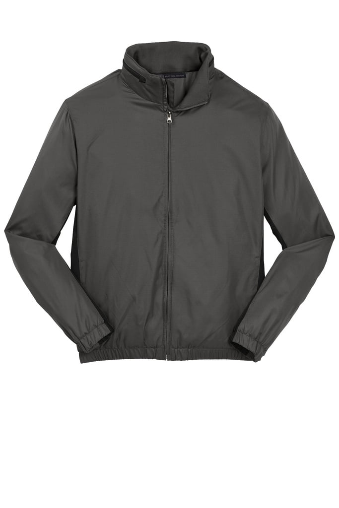 Mato & Hash Mens Colorblock Wind Jacket - MH - Grey/Black MHJ330SA L ...