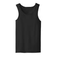 thumbnail image 1 of Mato & Hash Mens Heavy Cotton Tank Top - MH - Black MHG5200SA S, 1 of 2