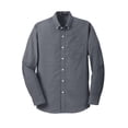 thumbnail image 1 of Mato & Hash Mens Oxford Shirt - MH - Black MHS658SA XS, 1 of 2