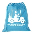 thumbnail image 1 of Mato & Hash Mini Drawstring Golf Bags | Golf Favor Bags for Leagues and Parties, 1 of 3