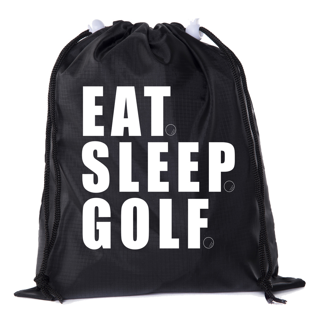 Mato & Hash Mini Drawstring Golf Bags | Golf Favor Bags for Leagues and Parties