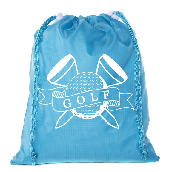 Mato & Hash Mini Drawstring Golf Bags | Golf Favor Bags for Leagues and Parties