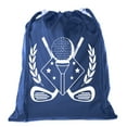 thumbnail image 1 of Mato & Hash Mini Drawstring Golf Bags | Golf Favor Bags for Leagues and Parties, 1 of 3