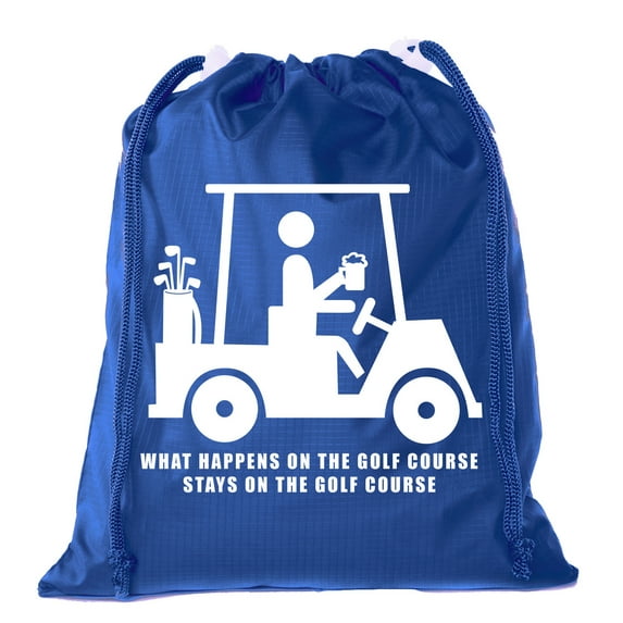 Mato & Hash Mini Drawstring Golf Bags | Golf Favor Bags for Leagues and Parties