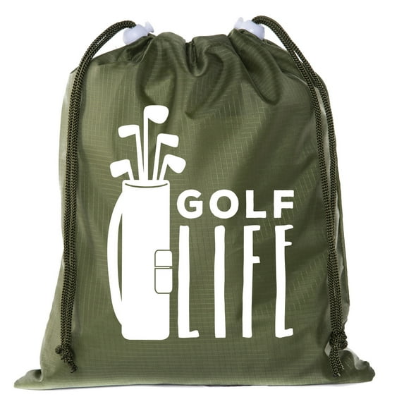 Mato & Hash Mini Drawstring Golf Bags | Golf Favor Bags for Leagues and Parties