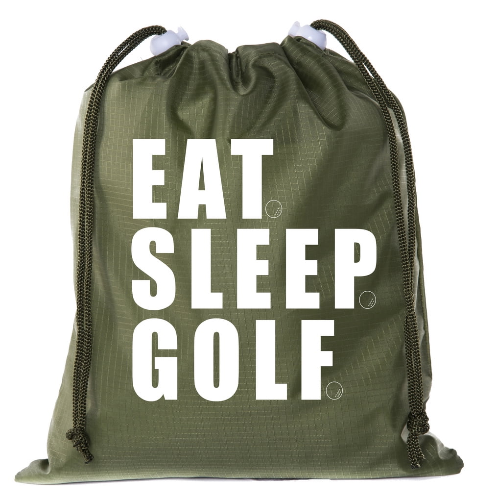 Mato & Hash Mini Drawstring Golf Bags | Golf Favor Bags for Leagues and Parties