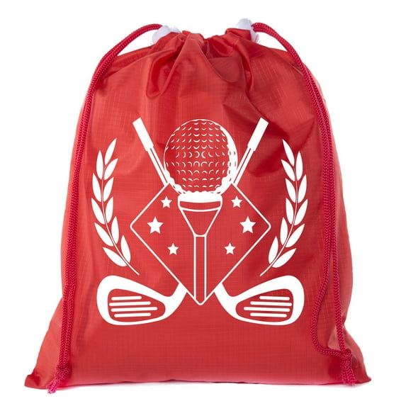 Mato & Hash Mini Drawstring Golf Bags | Golf Favor Bags for Leagues and Parties