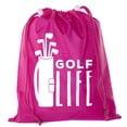 thumbnail image 1 of Mato & Hash Mini Drawstring Golf Bags | Golf Favor Bags for Leagues and Parties, 1 of 3