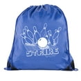 thumbnail image 1 of Mato & Hash Party Favor Bowling Drawstring bags in 3, 6 and 10 Packs!, 1 of 4
