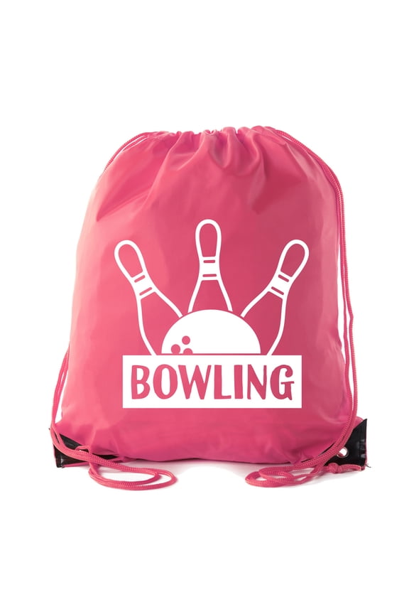 Party Favor Bowling Drawstring bags in 3, 6 and 10 Packs!