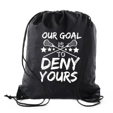 Mato & Hash Party Favor Lacrosse bags|Lacrosse drawstring Backpacks for events!