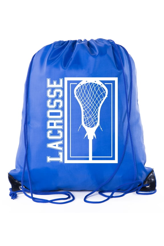 Party Favor Lacrosse bags|Lacrosse drawstring Backpacks for events!
