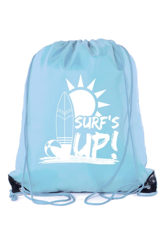 Summer Pool and Beach Party Drawstring Backpacks For All Ages!