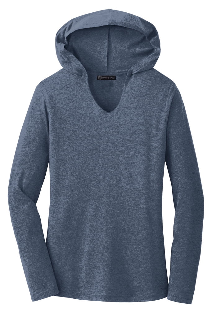 Mato & Hash Men's Cotton/Polyester Fleece Full-Zip Hooded Sweatshirt