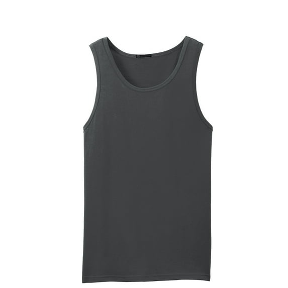 Mato & Hash Young Mens Bright Color Tank - MH - Charcoal MHDT5300SA 3XL