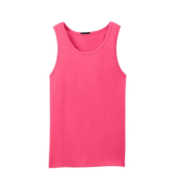 Mato & Hash Young Mens Bright Color Tank - MH - Neon Pink MHDT5300SA 3XL