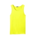 thumbnail image 1 of Mato & Hash Young Mens Bright Color Tank - MH - Neon Yellow MHDT5300SA M, 1 of 2