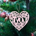 thumbnail image 1 of Matoen 10 Pieces Valentine's Day Heart Ornament Felt Heart Shaped Hanging Decoration for Valentines Day Wedding Party Tree Ornaments, 1 of 7