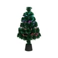 thumbnail image 1 of Matoen 18inch Fiber Optic Christmas Tree, Battery Operated Artificial Tabletop Multicolor Mini Christmas Tree, for Best Holiday Home Decorations, 1 of 6