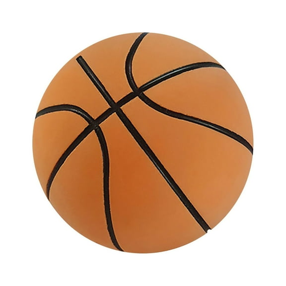 Matoen 2.4 inch Mini Basketballs for Mini Basketball Hoop, Kids Replacement Rubber Soft Bouncy Ball for Indoor Playground Pool Beach