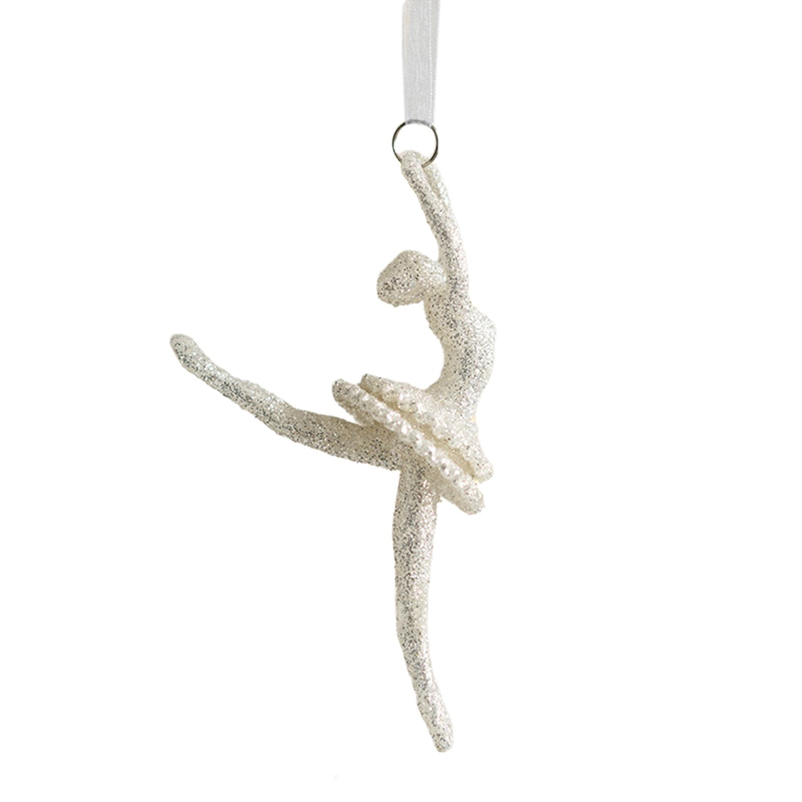 Matoen 2 Pieces Christmas Mini Angel Ornaments Clear PVC Hanging Angels ...
