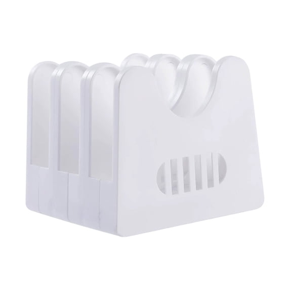 Matoen 2-in-1 Kitchen Spatula & Pot Lid Holder with Draining Base - Space-Saving Countertop Organizer for Home Cooks