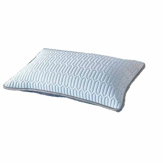 Matoen 2Pcs Pillowcase, Breathable Pillow Case for Side Sleepers and Back Pain Relief, Adjustable Cooling Pillow Cover for Hot Sleepers, Washable & Hair-Friendly Lactoprene Pillowcase, 29"x19"