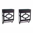 thumbnail image 1 of Matoen 2Pcs Solar Deck Lights, Outside Waterproof Fence Lights for Garden Backyard Patio Yard Wall Stair Step Railing Post Lamp Lighting, 1 of 8